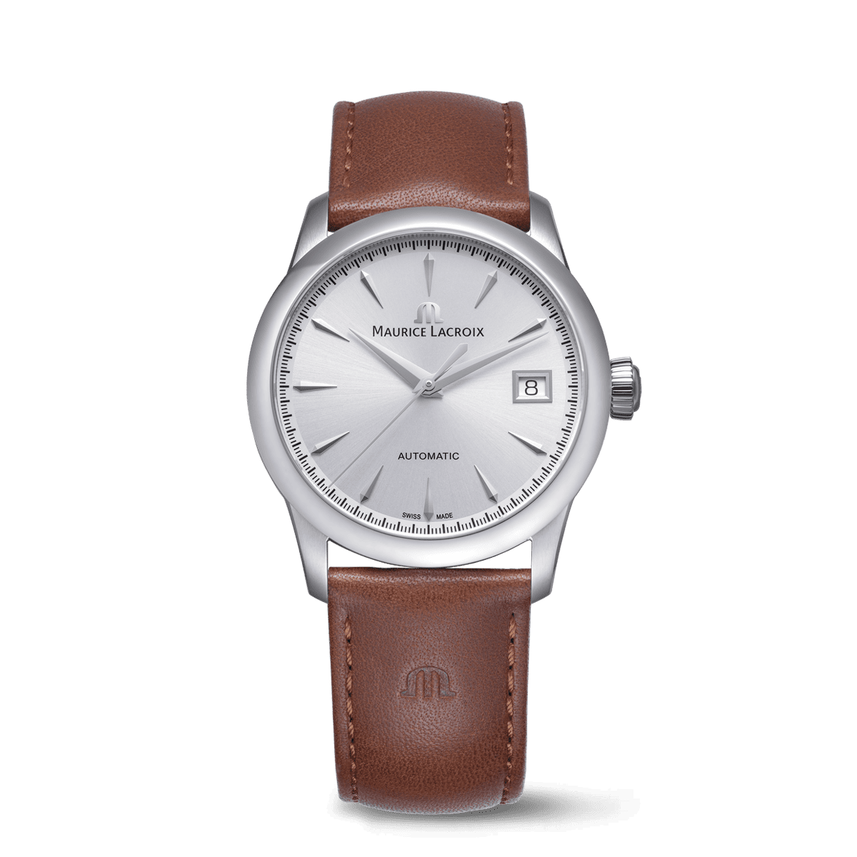 Steel, Silver, index rhodied 1975 AUTOMATIC 36MM