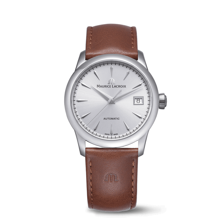 Steel, Silver, index rhodied 1975 AUTOMATIC 36MM