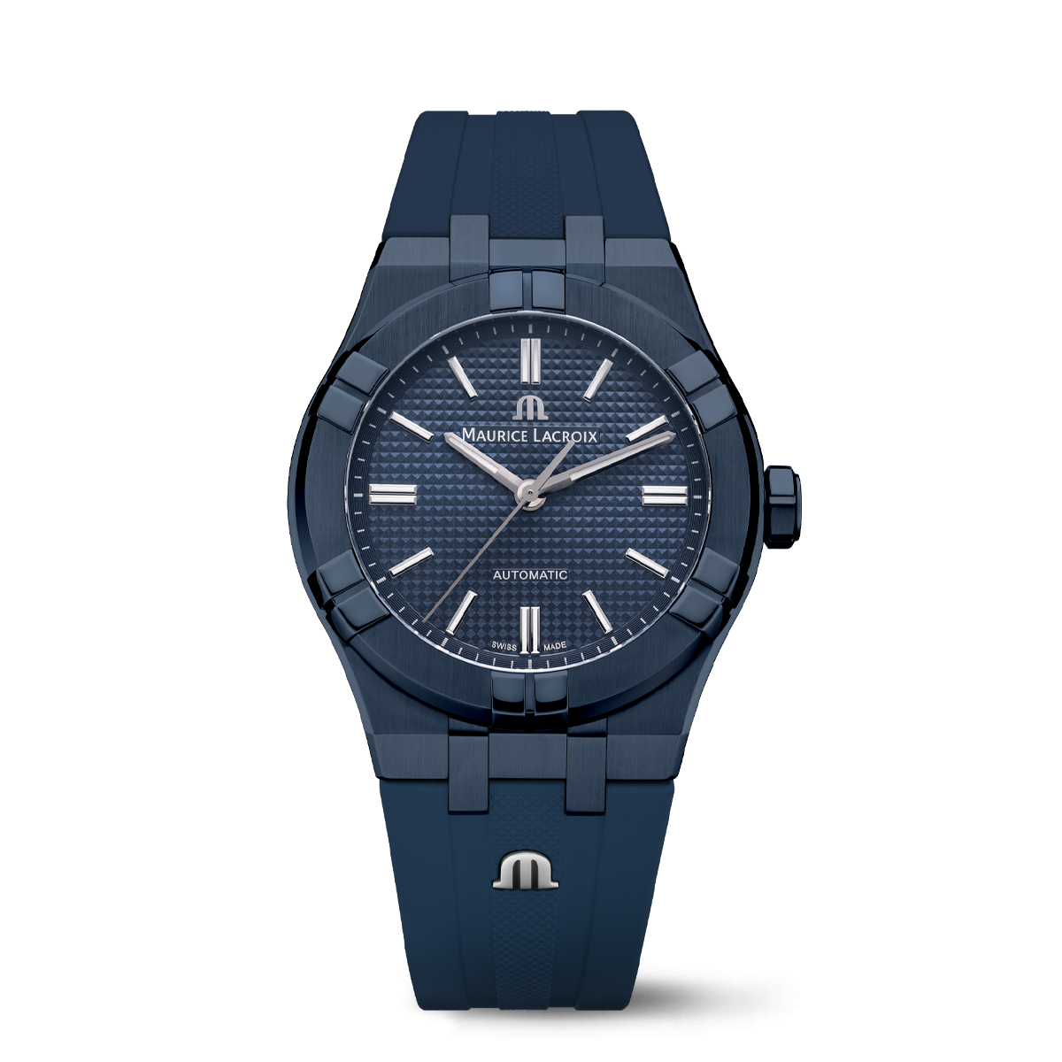 AIKON AUTOMATIC 39MM BLUE PVD LIMITED EDITION - AIKON collection