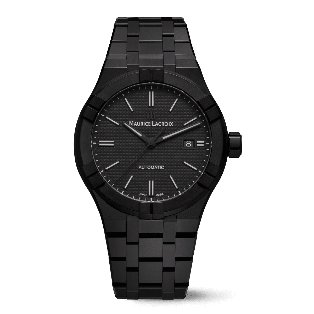 モーリスラクロア　アイコン 42mm 2コマ モーリスラクロアアイコン42mm ブラック
