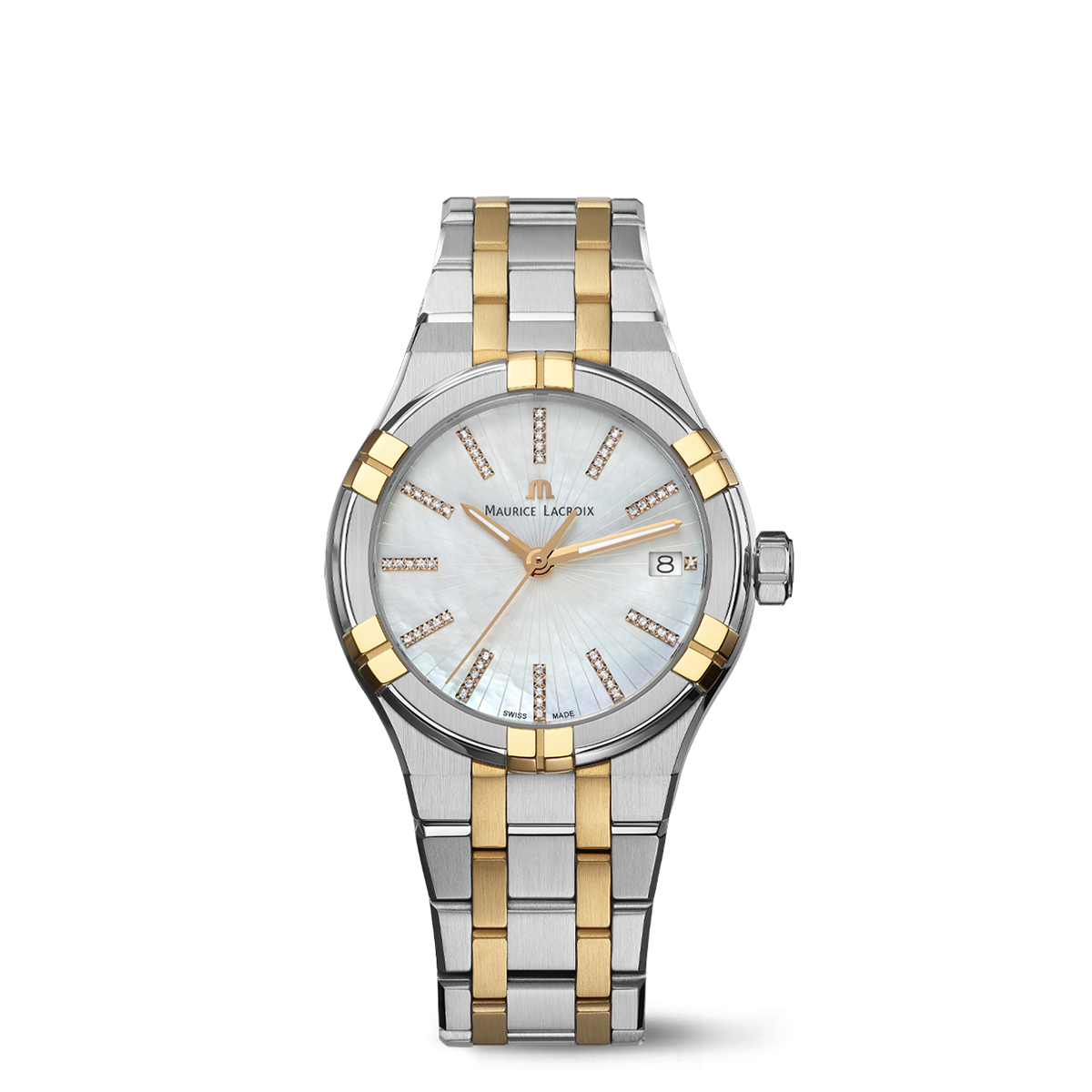 AIKON QUARTZ DATE 35MM - AIKON collection - USA | Maurice Lacroix