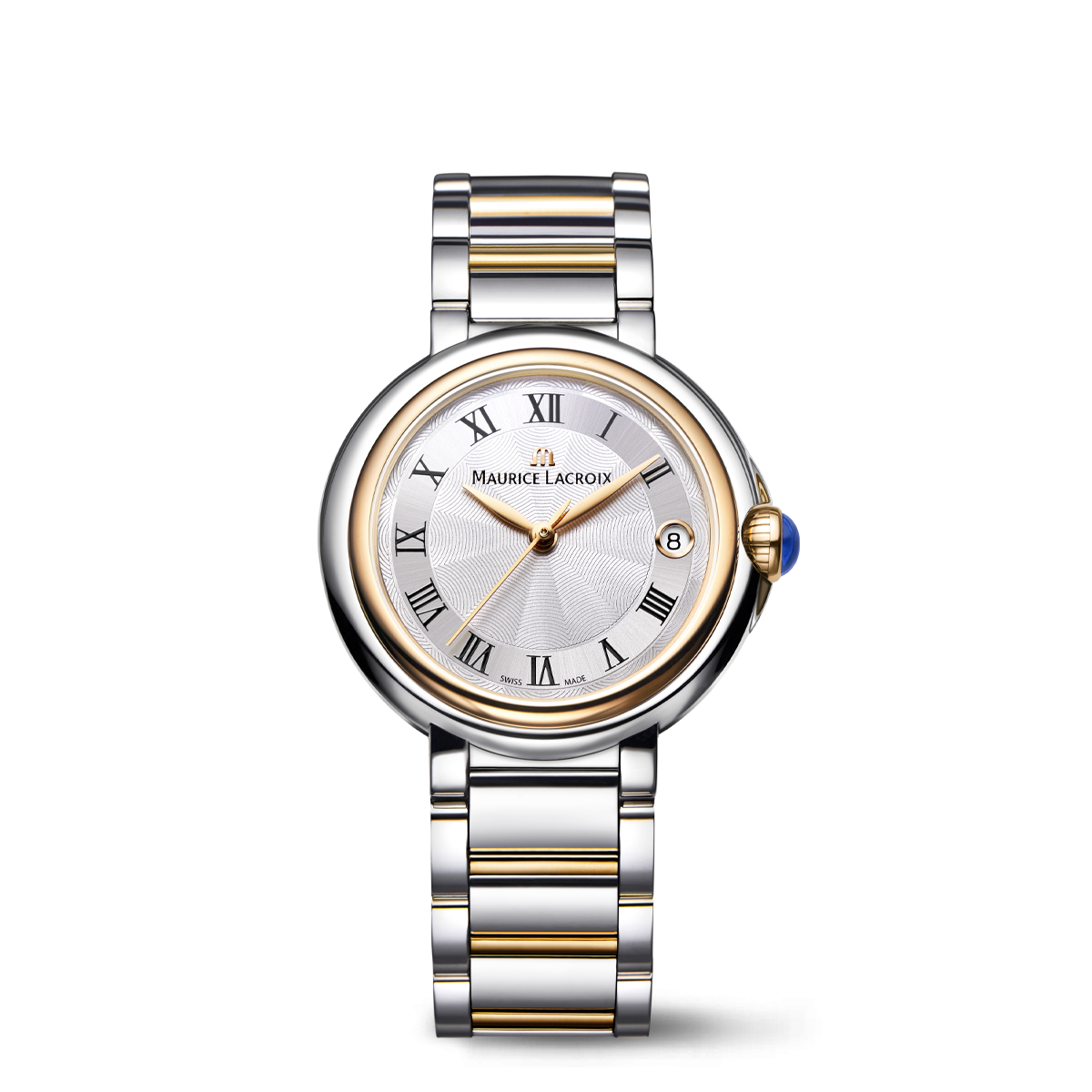 MAURICE LACROIX 腕時計 FA1003-PVP23-170-1 フィアバ デイト Maurice Lacroix Fiaba FA1003-PVP23-170-1 Two-Tone Women Watch