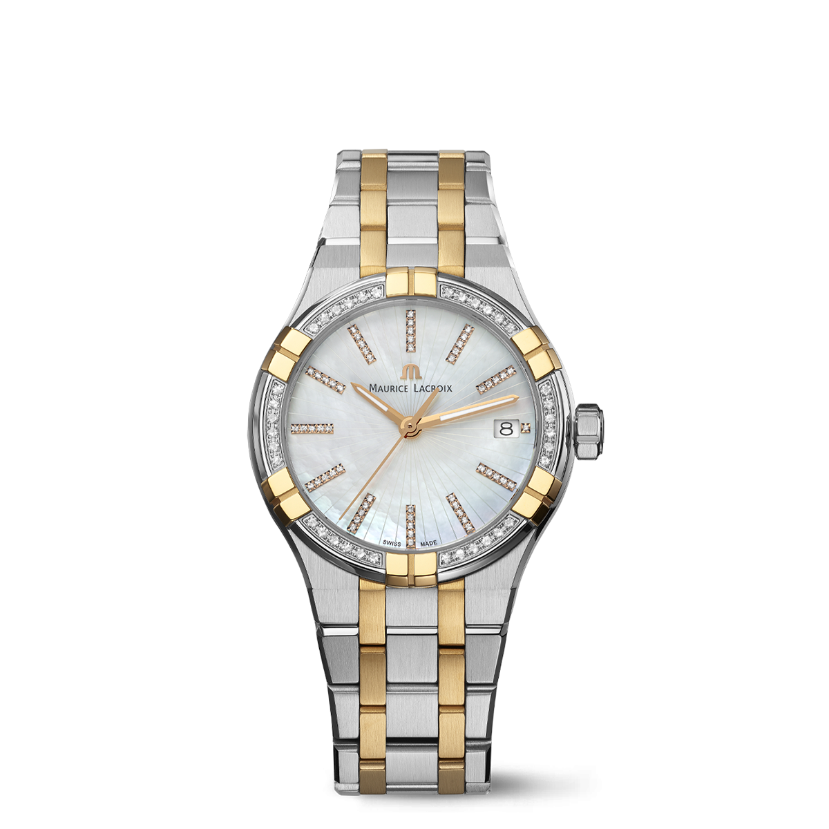 AIKON QUARTZ DATE 35MM - AIKON collection - USA | Maurice Lacroix