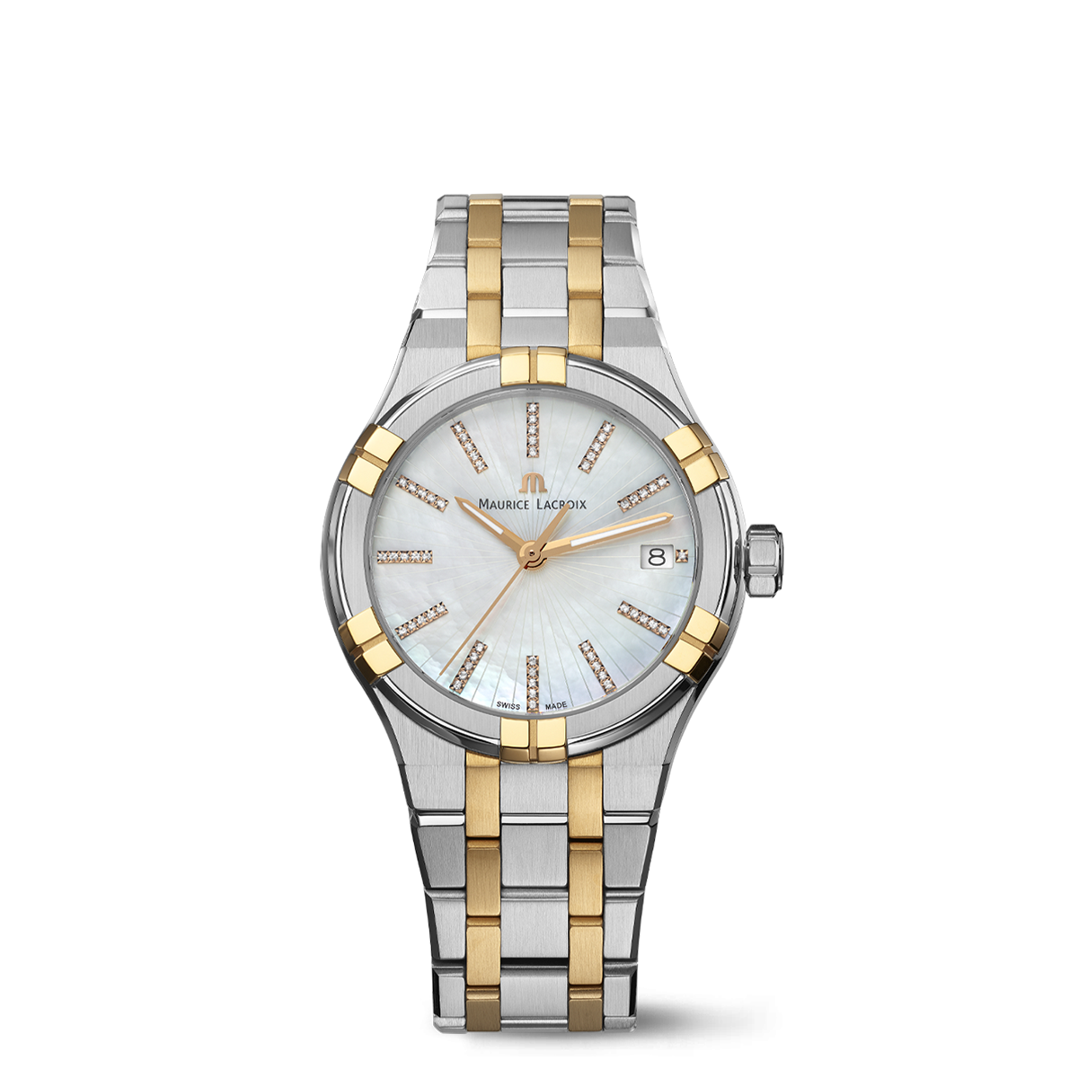 AIKON QUARTZ DATE 35MM - AIKON collection - USA | Maurice Lacroix